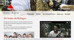 Desktop Screenshot of bauagro.ch